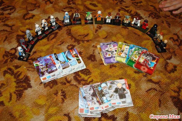 Человечки типа LEGO из серии "Star Wars"+