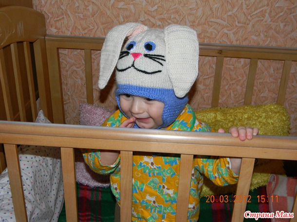 Шапочка "Зайчик"