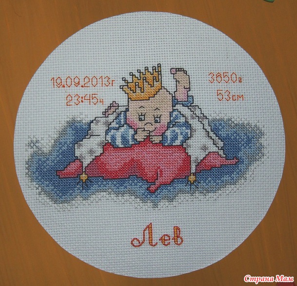 Метрика для моего маленького принца :)