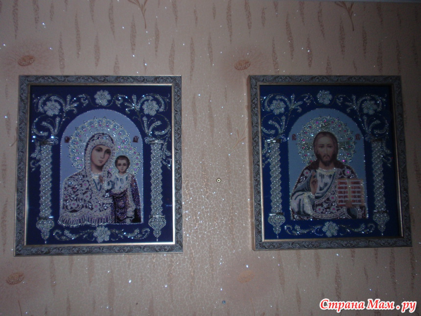 Икона Богородица «Казанская». Наборы для вышивки бисером 