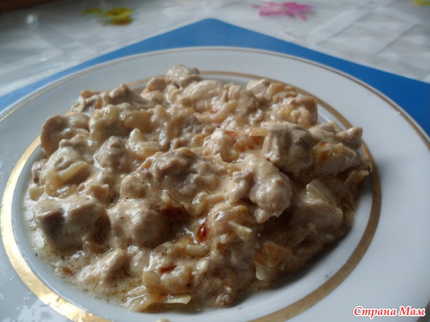Молока рыбная в сметанном соусе!!! ням -ням