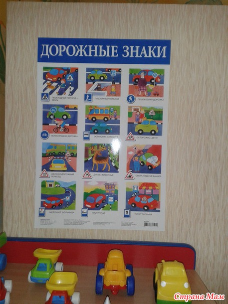 Уголок "Дорожного движения"