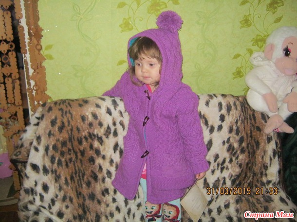 Пальто малышке