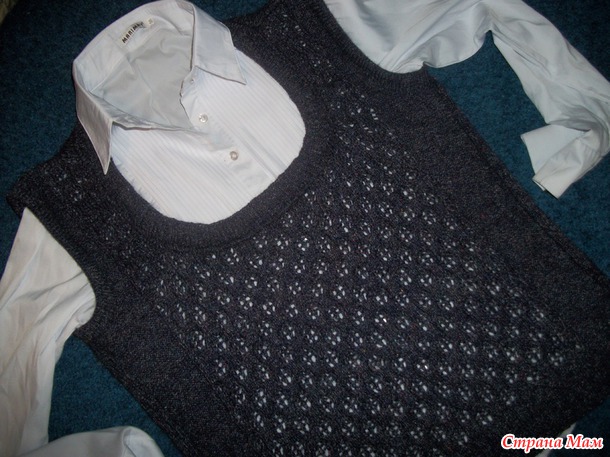 Жилеточка для себя - Вязание - Страна Мам