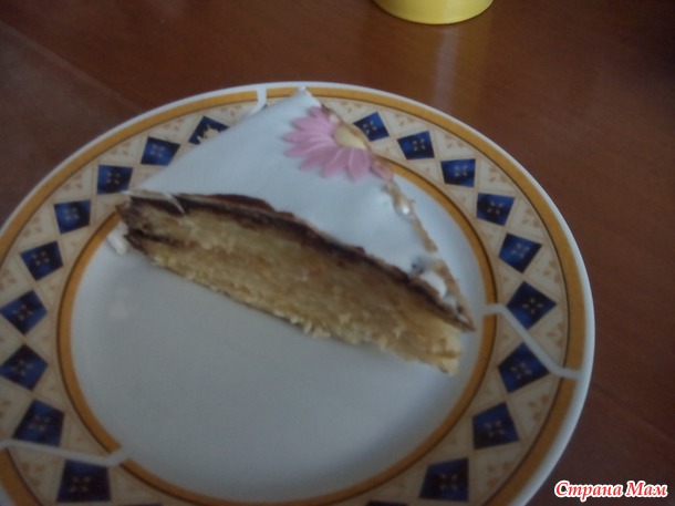Мой первый тортик из мастики.