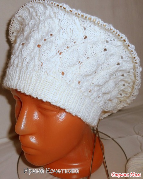 Берет от Kate Gagnon Osborn, Vogue Knitting в моём исполнении