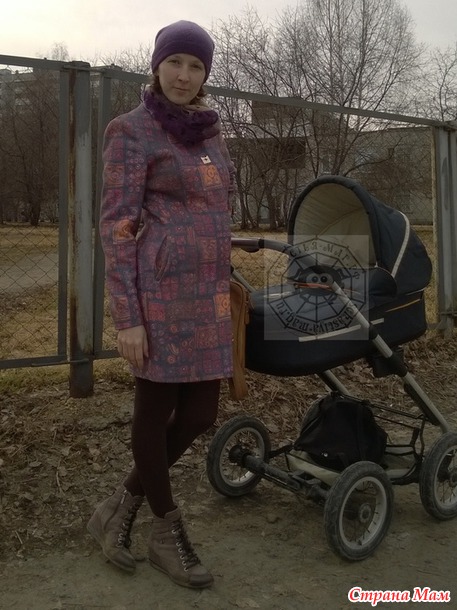 . Мой первый опыт. Комплект к пальто.