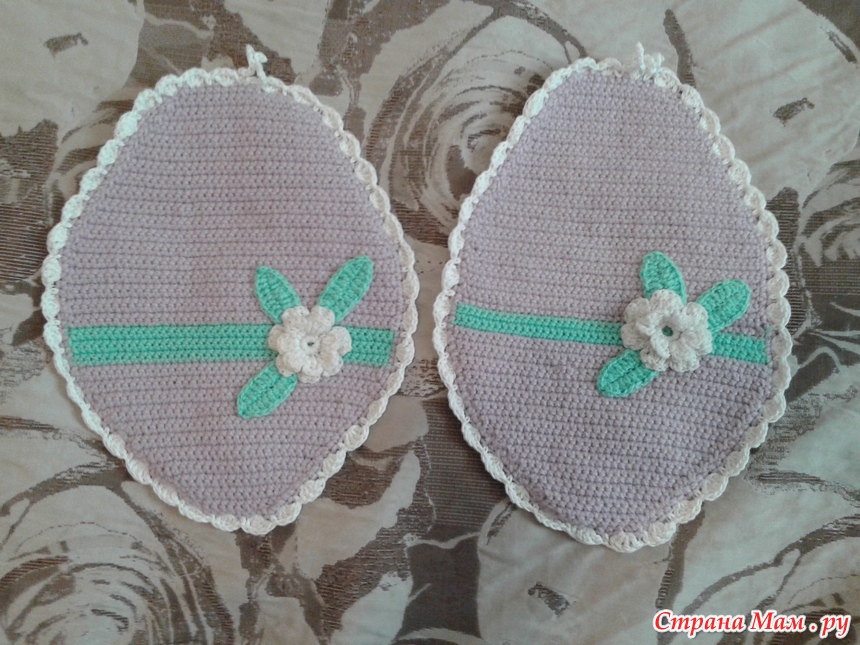 Прихватки - подарки на Пасху - Вязание - Страна Мам