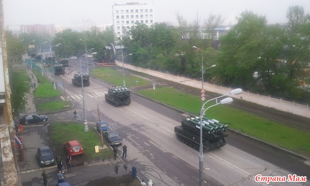 Подготовка к ПАРАДУ ПОБЕДЫ!!! Танки в Москве!!!