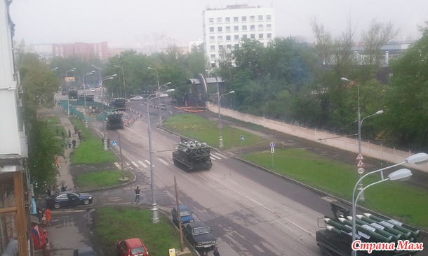 Подготовка к ПАРАДУ ПОБЕДЫ!!! Танки в Москве!!!