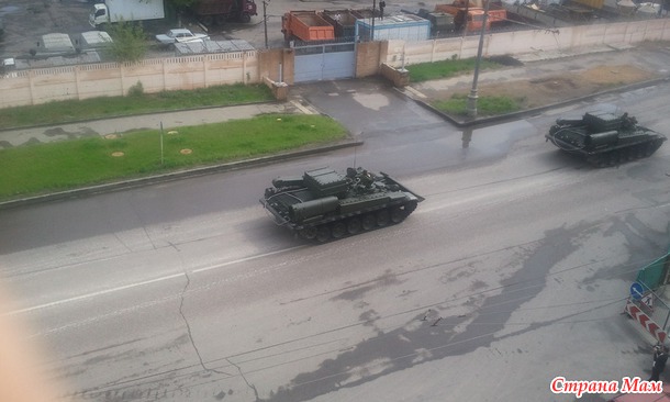 Подготовка к ПАРАДУ ПОБЕДЫ!!! Танки в Москве!!!