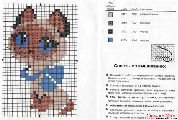 Схемы для детских вещей