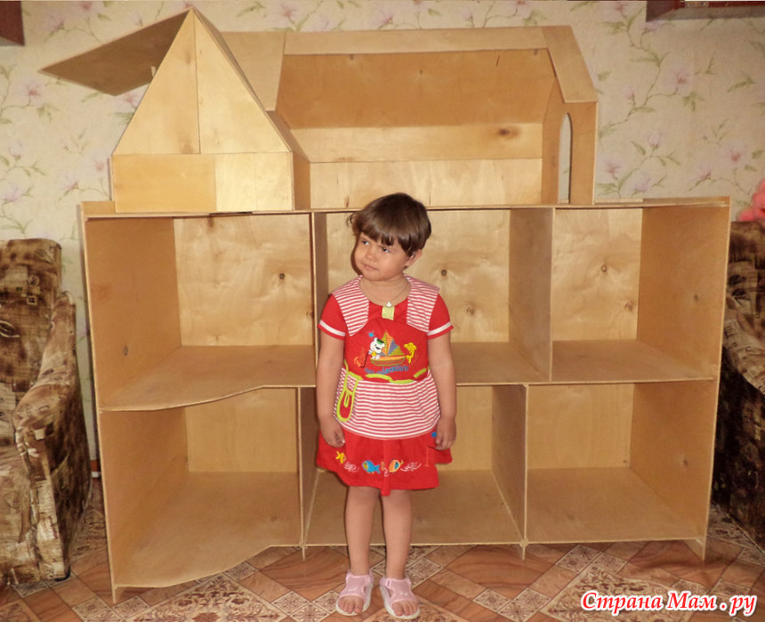 Изготовление кукольного домика с нуля