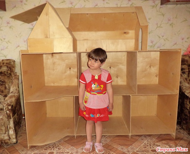 Как сделать кукольный домик из фанеры своими руками - инструкция, схемы
