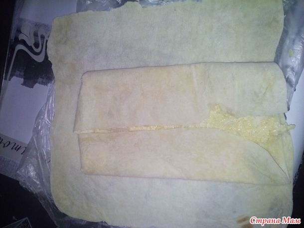 КОНВЕРТИКИ С СЫРОМ ИЗ ЛАВАША