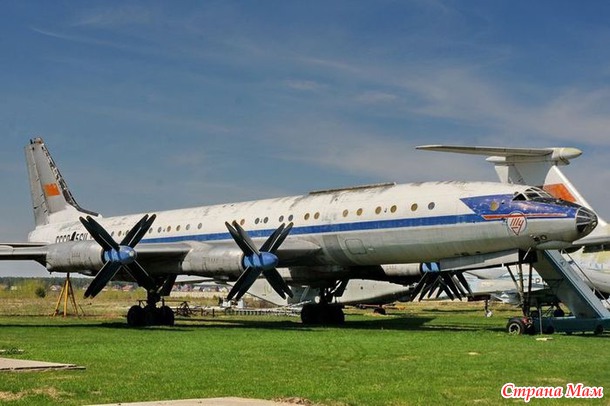 Легендарный самолет Ту-114