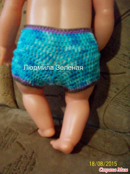 Одели нашего пупса, два комплекта!!!