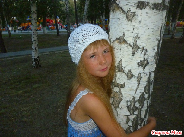 Береты "Ландыши" от Тани-Танечки-Танюши.