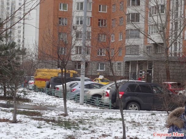 Пришла зима в Москву
