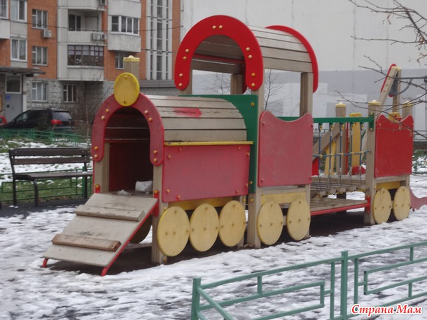 Пришла зима в Москву