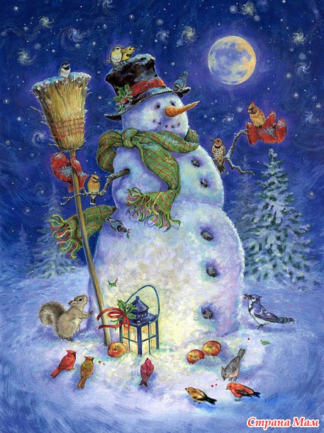 * "Snowman and friends"