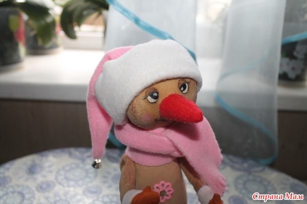 . Кофейный снеговик