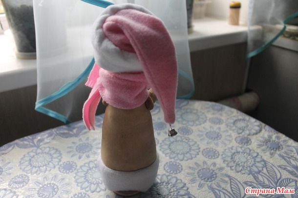 . Кофейный снеговик