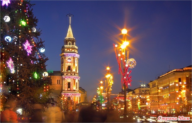 Снежный Петербург