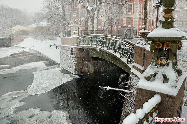 Снежный Петербург