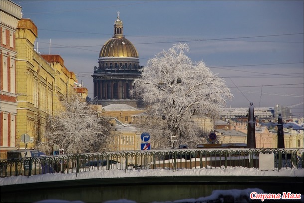 Снежный Петербург