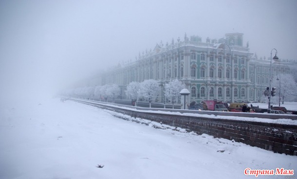 Снежный Петербург
