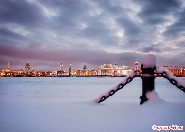 Снежный Петербург