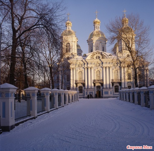 Снежный Петербург