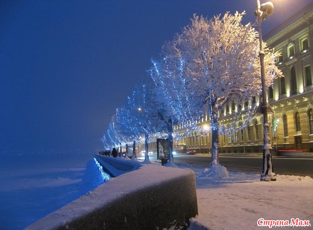Снежный Петербург