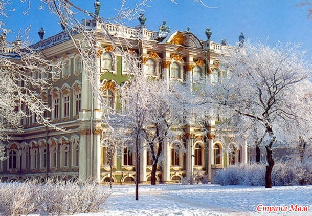 Снежный Петербург