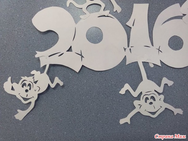 Новогодние фантазии на окнах 2016 (2)
