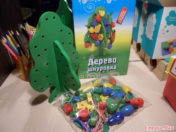 Деревянные игрушки... так... похвастаться...