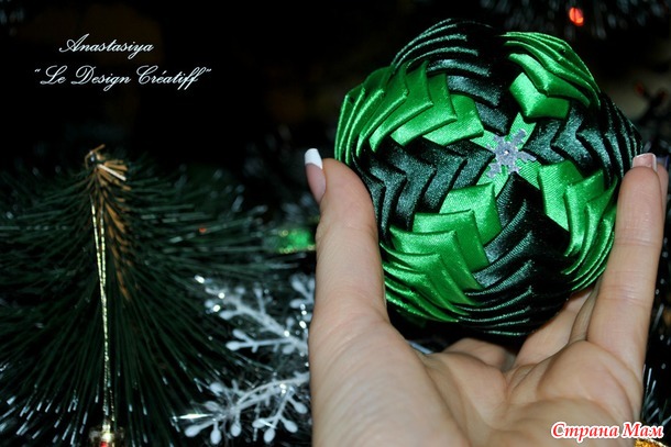 Новогодний шар "Green"