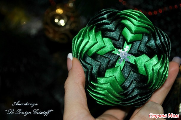 Новогодний шар "Green"
