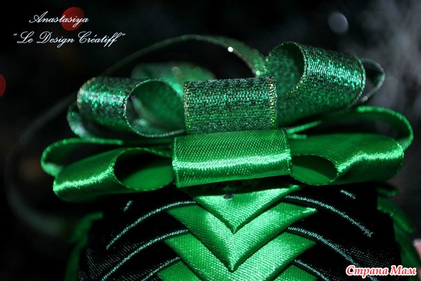 Новогодний шар "Green"