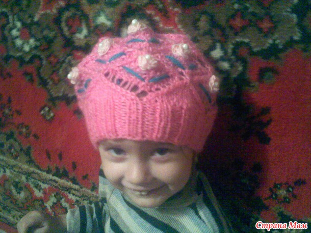 А получился вот такой беретик
