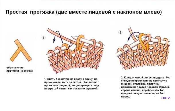 Носки с красивым узором.