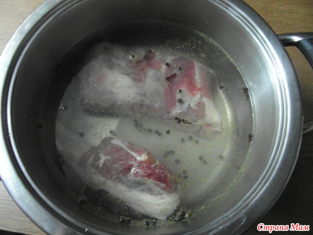 Щи с фасолью.