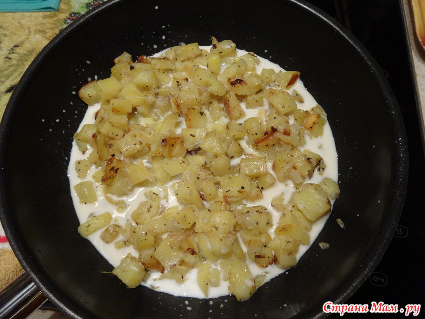 Картошка тушеная в молоке - пошаговый рецепт с фото на пластиковыеокнавтольятти.рф