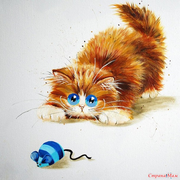 Кот да петух ( Ким Хаскинс). И маки)))