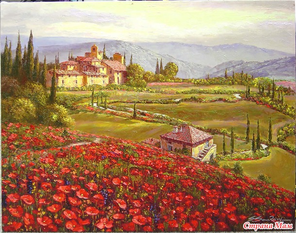 Картинки для декупажа. Тоскана