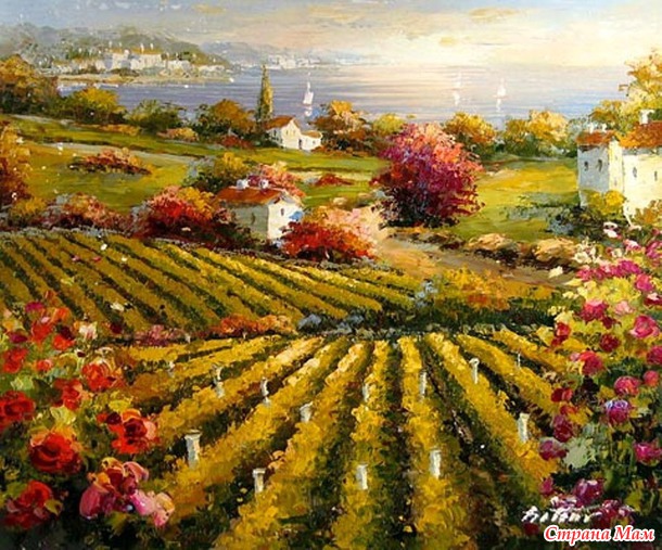 Картинки для декупажа. Тоскана