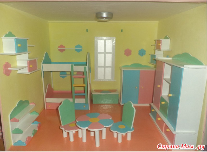 Идеи для детской комнаты своими руками