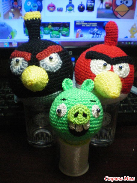 Очередная партия Angry birds