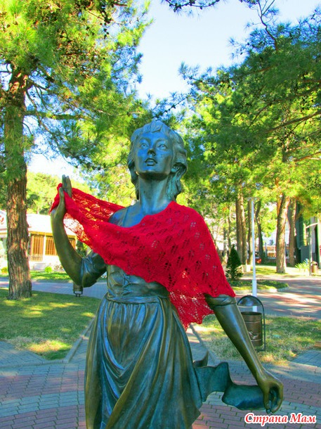 Фотосессия моих шалей